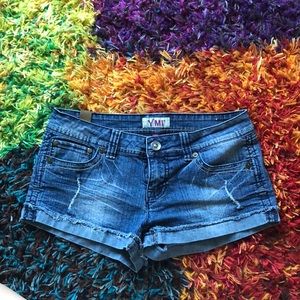 YMI jean shorts